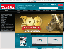 Tablet Screenshot of makita.sk