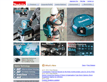 Tablet Screenshot of makita.biz