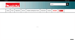 Desktop Screenshot of makita.ch