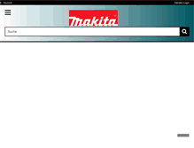 Tablet Screenshot of makita.ch