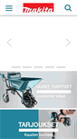 Mobile Screenshot of makita.fi